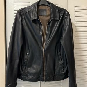 All Saints Men’s leather jacket